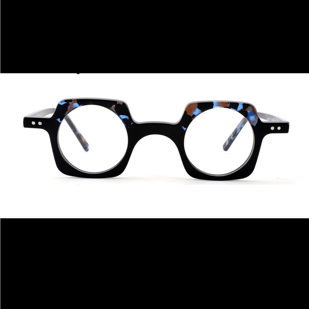 Stylish Black Round Glasses